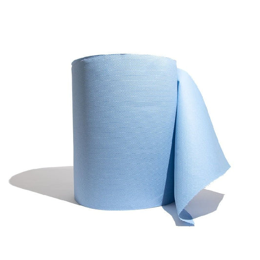 Industriepapier 37 cm Blauw 3 - laags - rol á 380 meter | 2165 - Budget Papier
