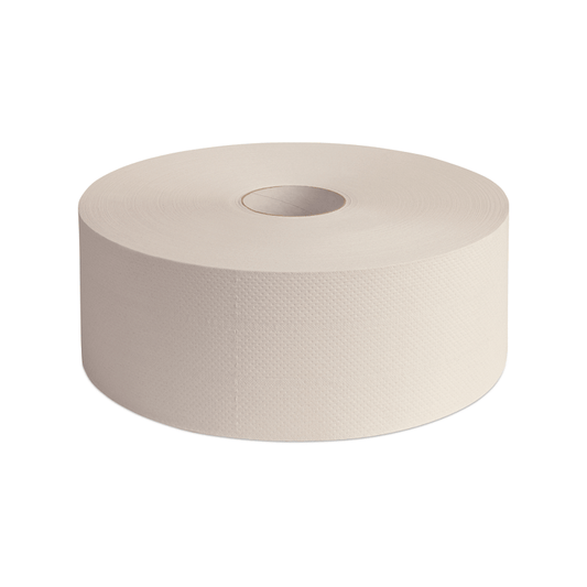 JUPP - Toiletpapier Maxi Jumbo 100% recycled 2 laags - 6 rol per pak - Budget Papier