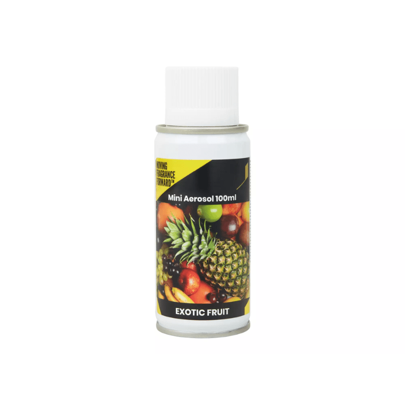 Luchtverfrisser Aerosol Exotic Fruit 12 x 100ml | 490766 - Budget Papier