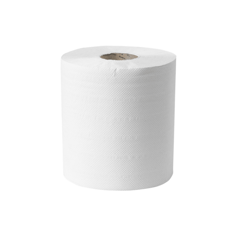 Midi poetspapier recycled 2-laags - 6 rol á 140 meter | 2167 - Budget Papier