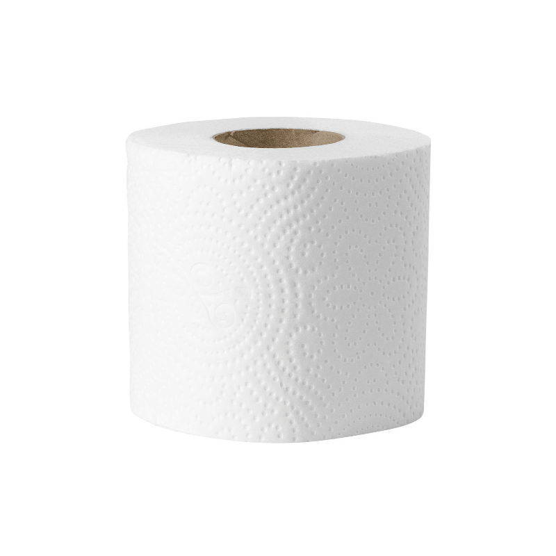 Toiletpapier cellulose 2 laags - 48 rol á 200 vel | 2102 - Budget Papier