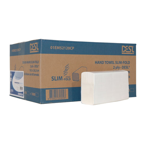 Handdoekpapier Minifold, 100% cellulose 2 laags - 1800 doekjes | 220026 - Budget Papier