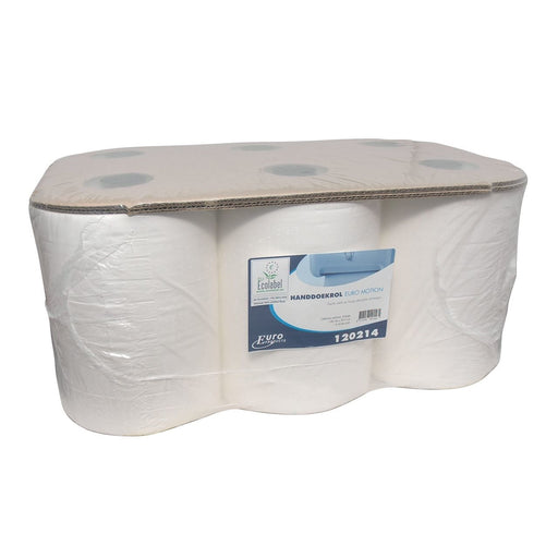 Handdoekrol Euro Motion, cellulose - 2 laags | 120214 - Budget Papier