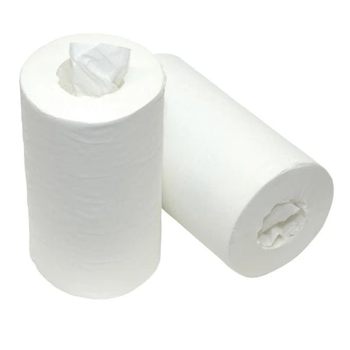 Mini poetspapier cellulose 1 laags - 12 rol per doos | 119020 - Budget Papier