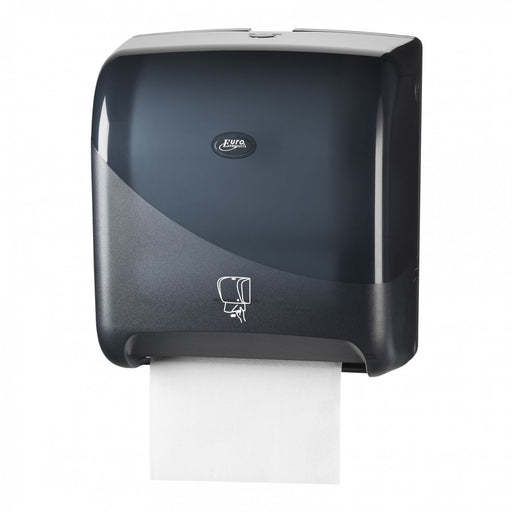 Pearl Black handdoekdispenser Tear & Go | 431158 - Budget Papier
