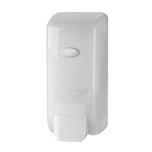 Pearl White Bag-in-box zeepdispenser | 431202 - Budget Papier