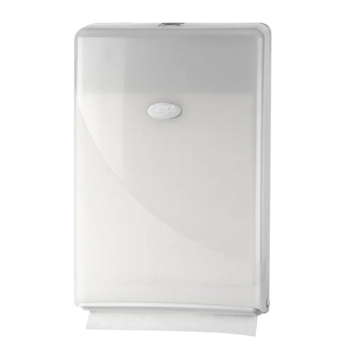 Pearl White vouwhanddoekdispenser Minifold | 431103 - Budget Papier