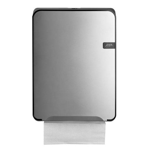 Quartz Silver handdoekdispenser | 441192 - Budget Papier