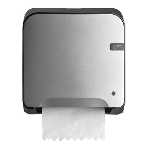 Quartz Silver Mini Matic XL handdoekautomaat | 441199 - Budget Papier