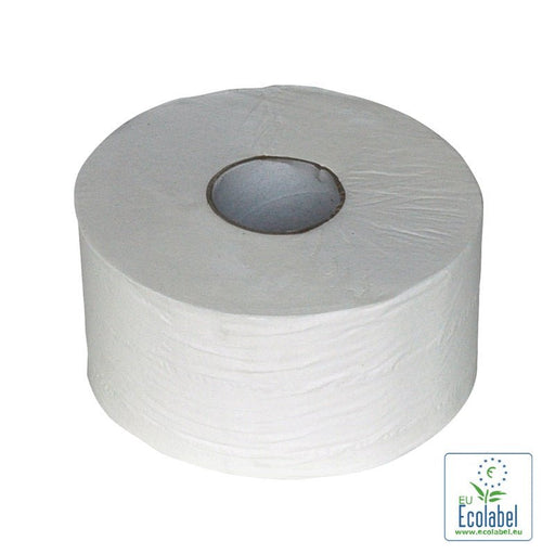 Toiletpapier Euro Mini Jumbo 2 laags 12 rol per pak | 240018 - Budget Papier