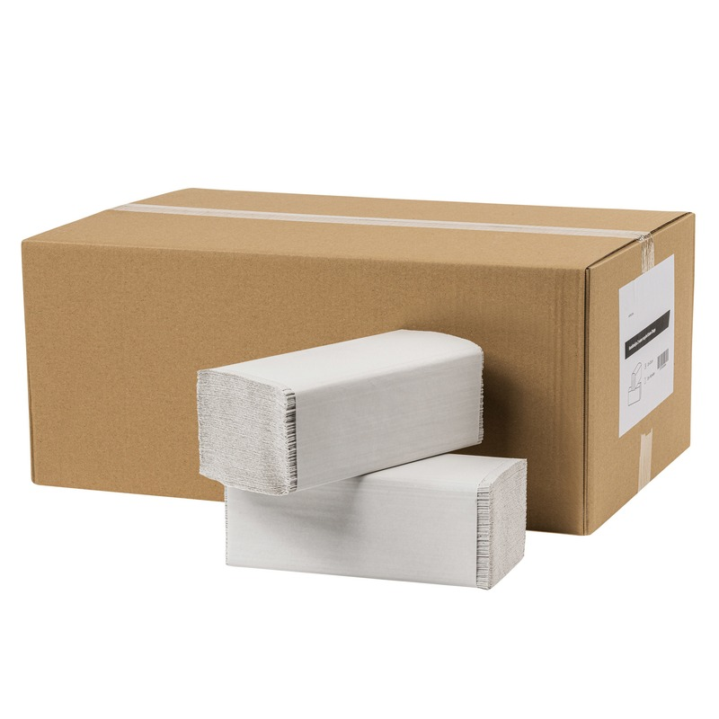 Handdoekpapier Z-vouw, recycled tissue 2 laags - 2154-FSC | Budget Papier