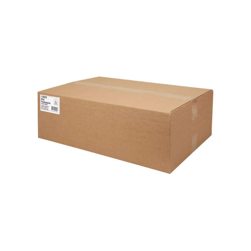 Midi poetspapier coreless cellulose 1 laags - 6 rol per doos | 119070_doos Budget Papier