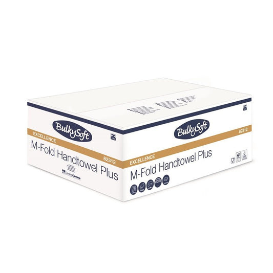 BulkySoft® handdoekpapier Multifold cellulose 2 laags - 3125 doekjes | 82312 - Budget Papier