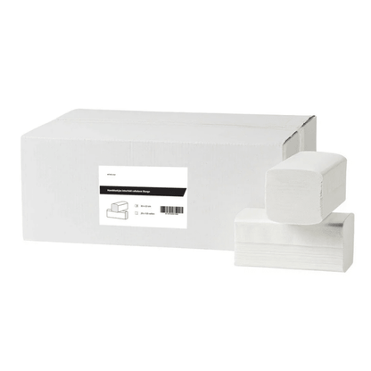 Handdoekpapier Interfold cellulose 3-laags | 2500 doekjes - Budget Papier
