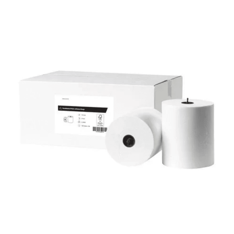 Handdoekrol Matic cellulose 2-laags | 6 rollen á 140 meter - Budget Papier