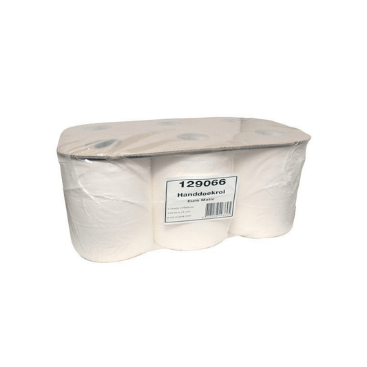 Handdoekrol Matic cellulose 2-laags | 6 rollen á 150 meter - Budget Papier