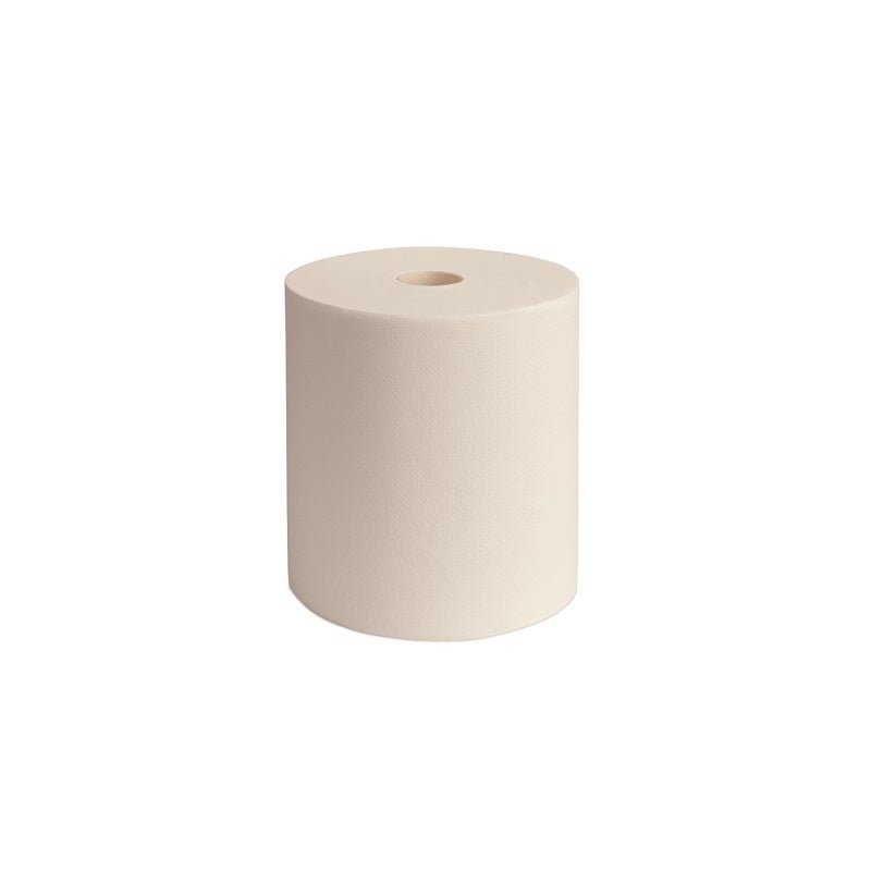 HANNELORE - Handdoekrol 100% recycled 2 laags - 8 rol per doos - Budget Papier