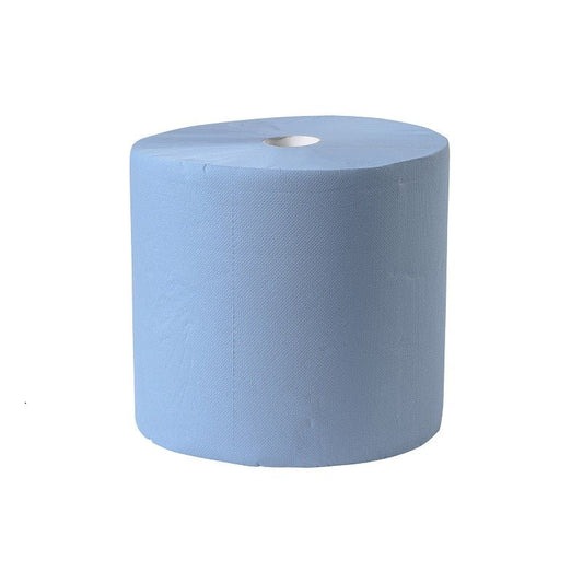 Industriepapier 37 cm Blauw 3 - laags - rol á 380 meter | 2165 - Budget Papier