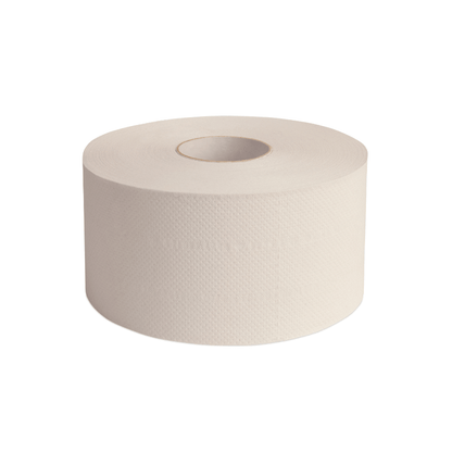 JUTTA - RENATE - Toiletpapier Mini Jumbo 100% recycled 2 laags - 16 rol per pak - Budget Papier