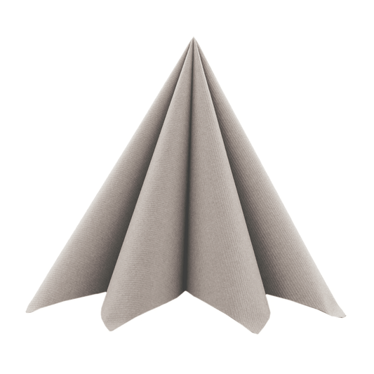 Linclass Professional Airlaid servetten Grijs 40x40-1/4 vouw - Budget Papier