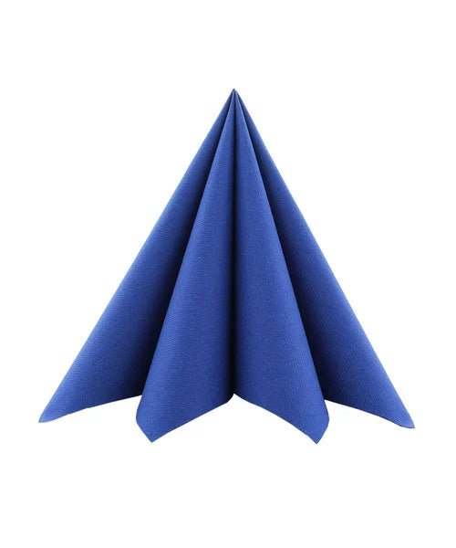 Linclass - Professional servet Basic Blauw 40 x 40 cm 1/8 vouw - Budget Papier