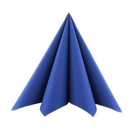 Linclass Professional servet Basic Blauw 40x40 - 1/8 vouw - 1200 stuks - Budget Papier