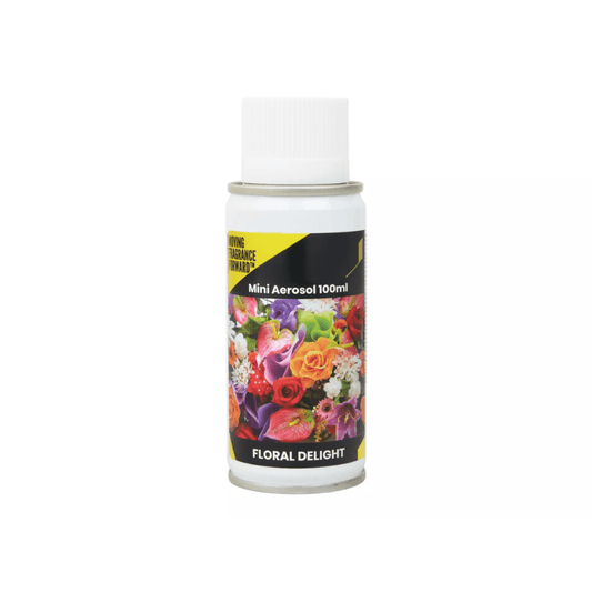Luchtverfrisser aerosol floral delight 12 x 100ml | 490767 - Budget Papier