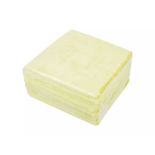 Microvezeldoek Geel | doos á 80 doeken - Budget Papier