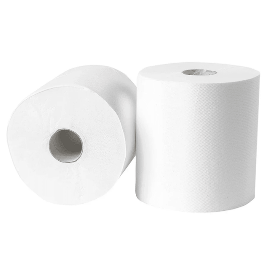 Midi poetspapier cellulose 2-laags | 6 rollen á 160 meter - Budget Papier