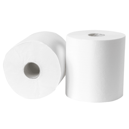 Midi Poetspapier recycled tissue 1 laags - 6 rol á 250 meter | 2185-FSC - Budget Papier