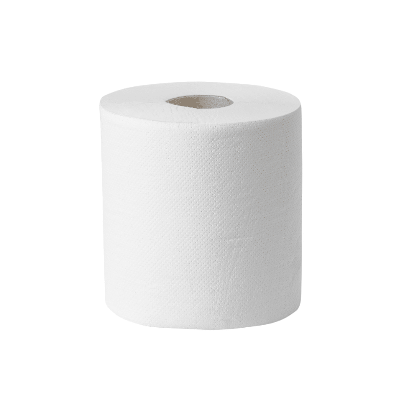 Midi Poetspapier recycled tissue 1 laags - 6 rol á 250 meter | 2185-FSC - Budget Papier
