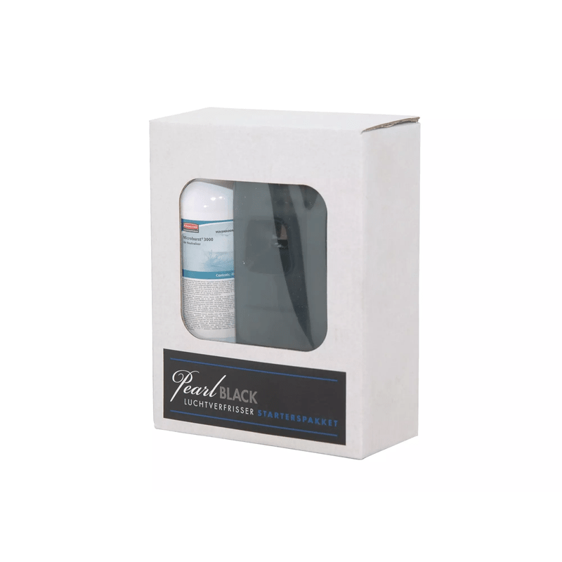 Pearl Black luchtverfrisser digitaal set - Budget Papier