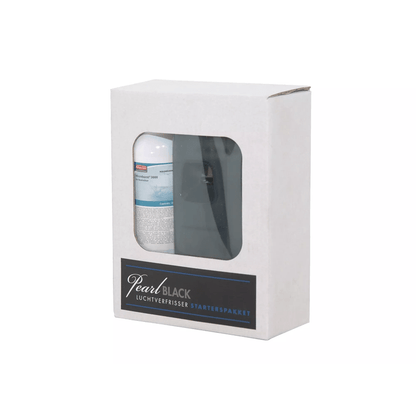 Pearl Black luchtverfrisser digitaal set - Budget Papier