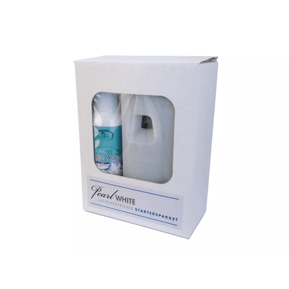 Pearl White luchtverfrisser digitaal set - Budget Papier