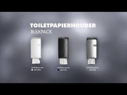 Quartz Black Bulkpack toiletpapierdispenser | 441056