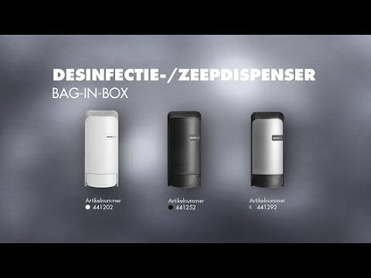 Quartz Silver Bag-in-box zeepdispenser | 441292