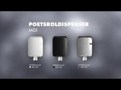 Quartz Black Midi poetsroldispenser | 441154