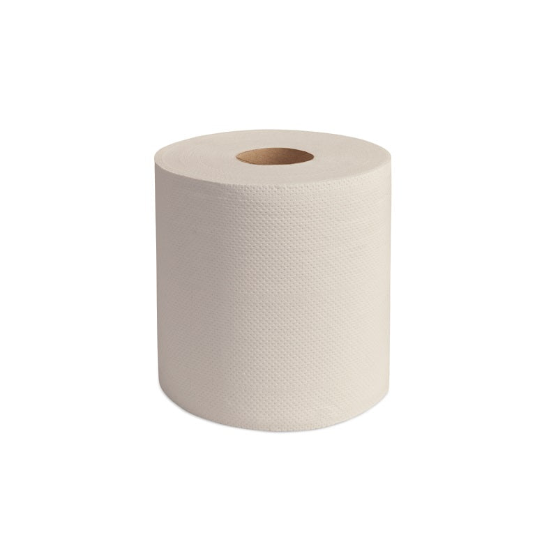 RAINER - Poetsrol midi 100% recycled 2 laags - 8 rol per doos - Budget Papier