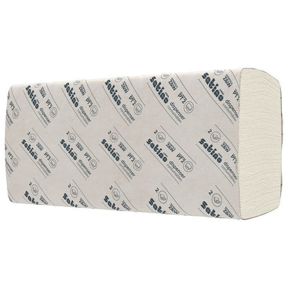 Satino Comfort handdoekpapier Z - vouw 2 laags 3750 doekjes | 277330 - Budget Papier