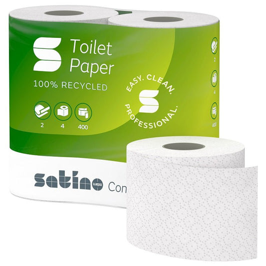 Satino Comfort Toiletpapier 2 laags - 40 rol per pak | 62480 - Budget Papier