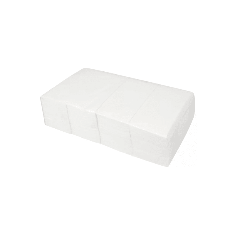 Servetten cellulose Wit 2-laags 33x33-1/8 vouw - Budget Papier