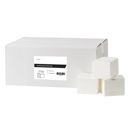 Toiletpapier Bulkpack cellulose 2 laags - 9000 vel | 2200 - FSC - Budget Papier