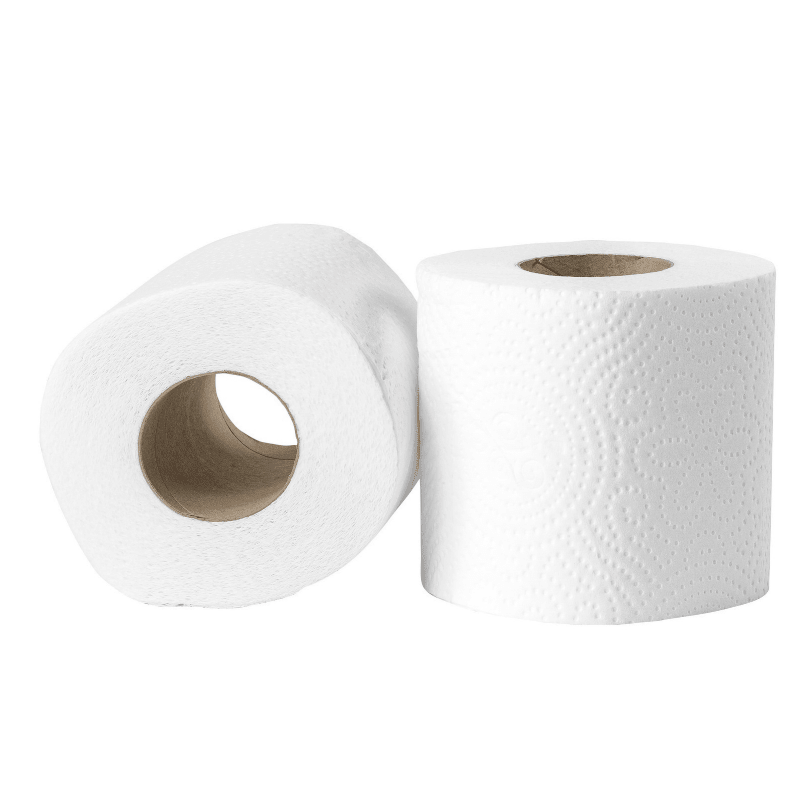 Toiletpapier cellulose 2 laags - 48 rol á 200 vel | 2102 - Budget Papier