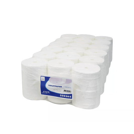 Toiletpapier Coreless cellulose 2-laags | 36 rol á 900 vel - Budget Papier