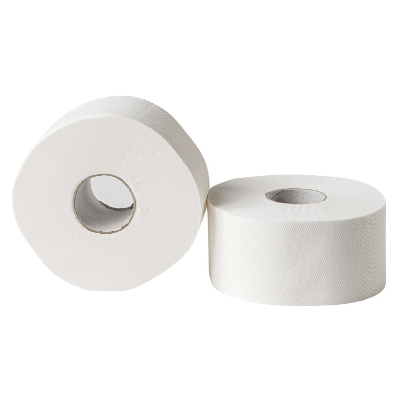 Toiletpapier Mini Jumbo 2 laags - 12 rol per pak | 2120 - FSC - Budget Papier