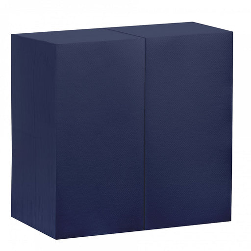 Airlaid servet Donker Blauw 40x40-1/8 vouw - 500 stuks per doos | Q-1055 - Budget Papier