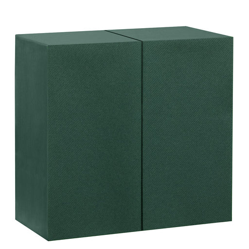 Airlaid servet Donker Groen 40x40-1/8 vouw - 500 stuks per doos | Q-1056 - Budget Papier