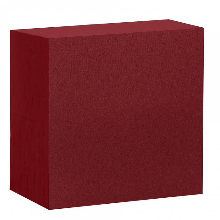 Airlaid servet Rood 40x40-1/4 vouw - 500 stuks per doos | Q-1043 - Budget Papier