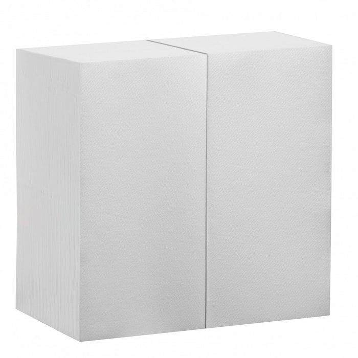 Airlaid servet Wit 40x40-1/8 vouw - 500 stuks per doos | Q-1051 - Budget Papier