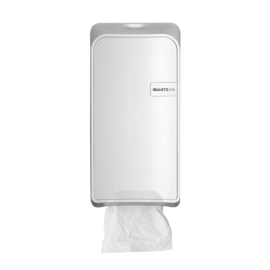 Aquarius toiletpapierdispenser voor standaard toiletrollen wit - Carel Aquarius toiletpapierdispenser voor standaard toiletrollen wit - Carel